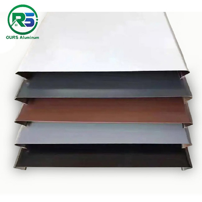Metal Strip C Shaped Alum Strip Ceiling System Thickness 0.6mm-1.2mm Suspended Ceiling Tiles